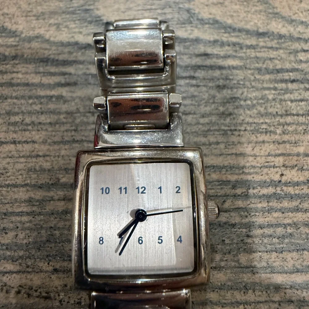 Silver Square Face Watch - Picture 5 of 5